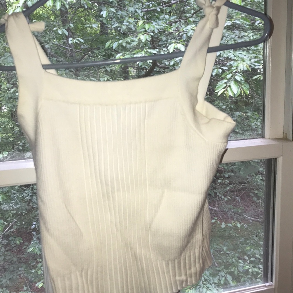 Takeout White Tank Top